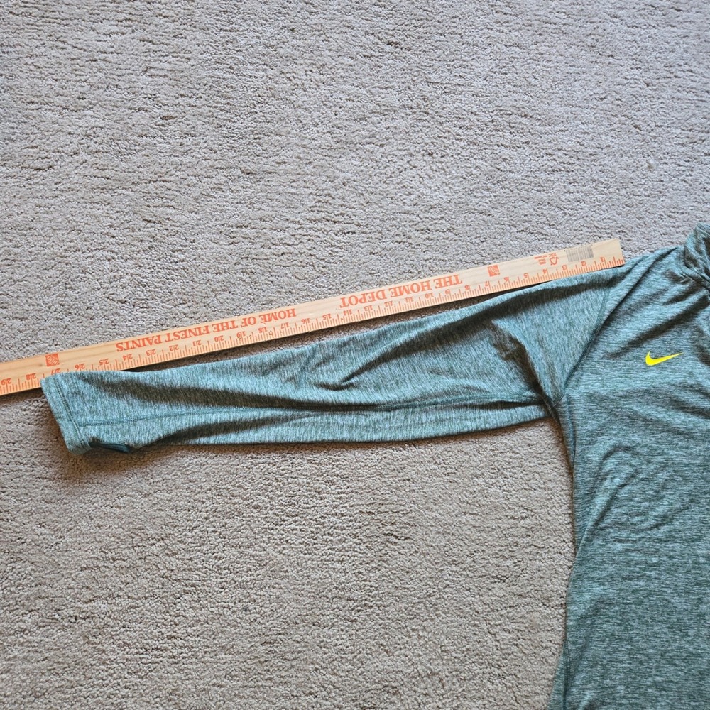 Nike Oregon Ducks Dri-FIT Half Zip Pullover Green Heathered Womens Medium - Picture 5 of 7